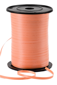 Лента Простая 0,5см*500ярд Персик