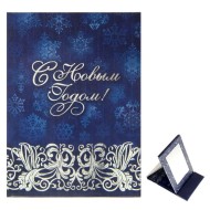 Зеркало С Новым годом 7*9,4см Арт-240224