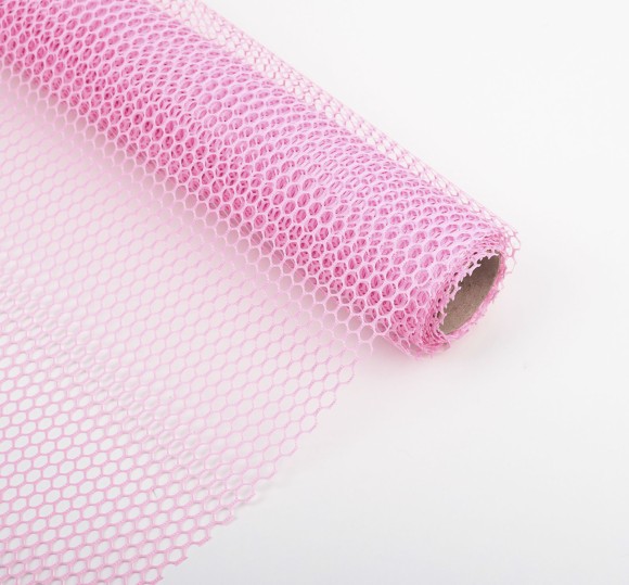 Сетка СОТЫ Розовая 48см*5м