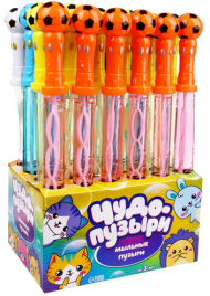 Мыльные пузыри Мяч 37см МИКС Арт-9145449