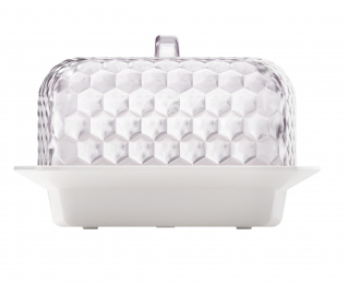 Маслёнка пластиковая Мозаика Бело-Прозрачная М-5571 (БАШ) Маслёнка пластиковая Мозаика Бело-Прозрачная М-5571 (БАШ)