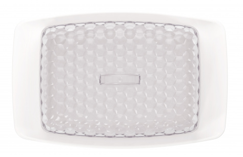 Маслёнка пластиковая Мозаика Бело-Прозрачная М-5571 (БАШ) Маслёнка пластиковая Мозаика Бело-Прозрачная М-5571 (БАШ)