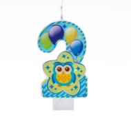 Свеча Цифра 2 Арт-2444752