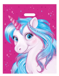 Сумочка пакет п/э 480*375мм Единорог Арт-56.007.00