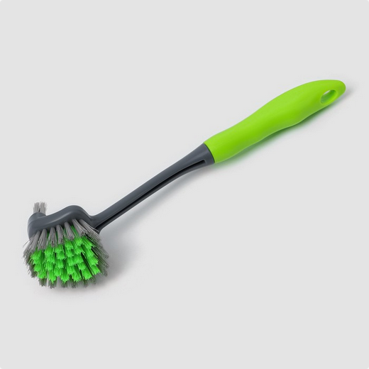 Щетка для посуды Доляна Green day двойная Арт-726009 Н-27см