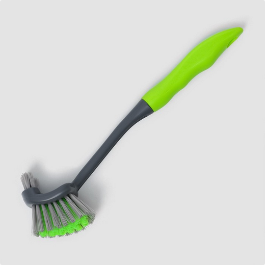 Щетка для посуды Доляна Green day двойная Арт-726009 Н-27см