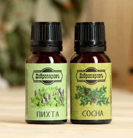 Набор эфирных масел Добропаровъ 2шт*17мл Пихта+Сосна Арт-3803516
