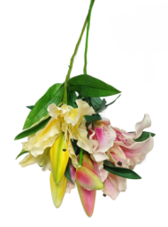Ветка Лилии 4 головы 90 см Арт-06400048/PK31/Y20