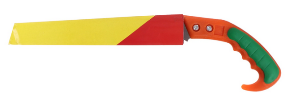 Ножовка садовая прямая 210мм с пластмассовой ручкой Арт-10720309