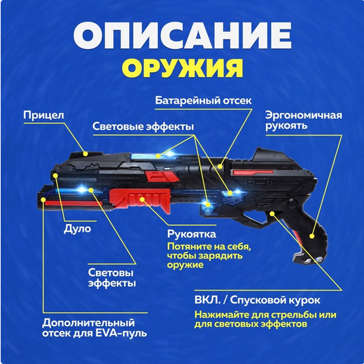 Бластер Разрушитель Арт-2865275 Бластер Разрушитель Арт-2865275