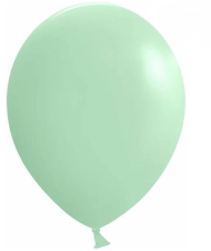 Шар латексный 5/13см пастель Мятный 1уп/100шт