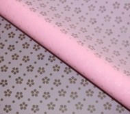 Пленка матовая Незабудка Розовая 60см/200гр