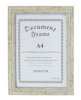 Фоторамка А-4 в Декоративная