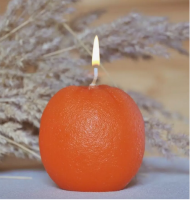 Свеча Ароматизир Апельсин 9171 7см*7см 209гр.