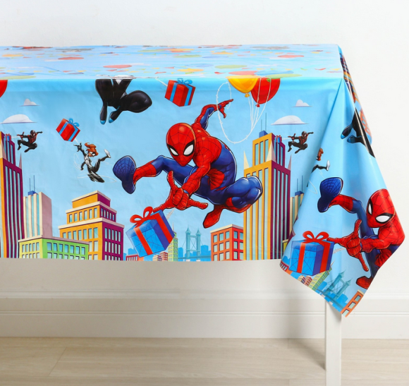 Скатерть одноразовая Человек-паук 120*180см Арт-9635070
