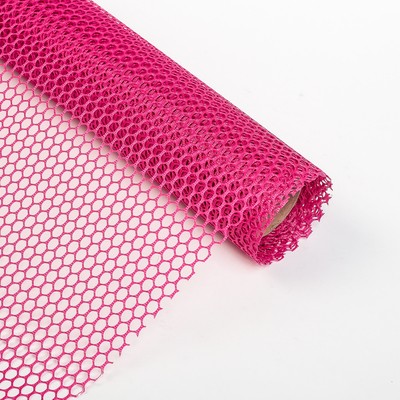 Сетка СОТЫ Тёмно-Розовая 48см*5м