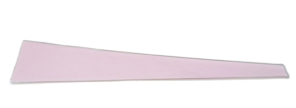 Конус рис/рис 15/80 Розово Жемчужный на 1 Розу (1уп/50шт) Цена за лист