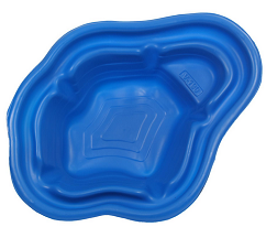 Пруд садовый 190лит Синий 136*104*45см Пруд садовый 190лит Синий 136*104*45см