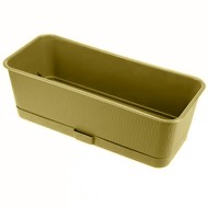 Балконный ящик Прованс 6лит Фисташка 400*170*130мм с прикорневым поливом