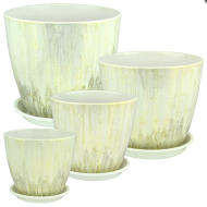 Кашпо Бутон №-РС-176 Жемчужница №-2 D-15см-1,7л