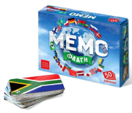 Карточная игра МЕМО Флаги 50шт 5+ Арт-2913591