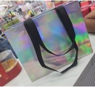 Сумочка пакет картон 320*250мм Голография