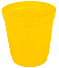 Горшок Глэдис 1,2лит Жёлтый с поддоном