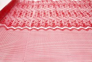 Пленка прозрачная с рисунком Вуаль Красный 70см/200гр