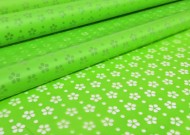 Пленка матовая Незабудка Салатовая 60см/200гр