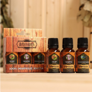 Набор эфирных масел Добропаровъ 3шт*17мл Кедр+Чабрец+Можжевельник Арт-99113961