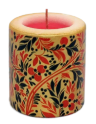 Свеча Интерьерная Хохлома Арома медитация 2252