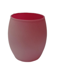 Подсвечник Фликер 7,7*8,5см Красный Арт-27-1334-2983 Стекло