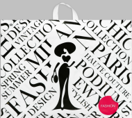 Сумочка пакет п/э 550*700мм Силуэты Арт-603639