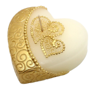 Свеча Сердце Два Сердца Арт-0492