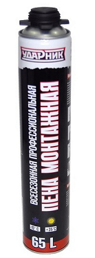 Пена монтажная Ударник всесезонная WL-1,900 Арт-402102