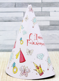 Колпак бумажный Мечты принцессы 6шт Арт-6896