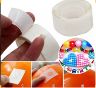 Двухсторонние клейкие круги для скрепления шаров 100шт