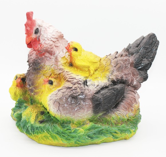 Фигурка Птица Курица-наседка Арт-JNG-118 23*27см
