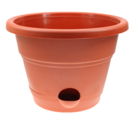 Горшок Венеция 1лит Терра D-15см с прикорневым поливом