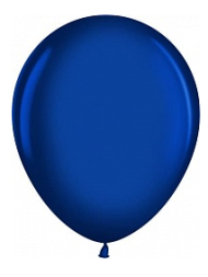 Шар латексный 12/30см металлик Синий Сапфир 1уп/50шт