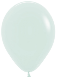 Шар латексный 10/25см макарунс Мятный 1уп/100шт