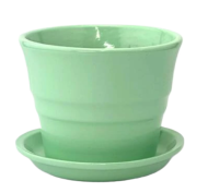Кашпо Колибри ГЛ-813 Глянец Фисташковое (D-10,5см/0,35л)