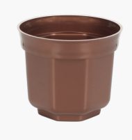 Горшок Афродита восьмигр 80мм Бронза