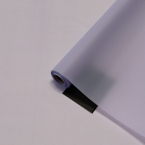 Пленка матовая Лайт Светло-Фиолетовая 58см/400гр Пленка матовая Лайт Светло-Фиолетовая 58см/400гр