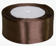 Лента Атласная 40мм*25ярд Шоколад