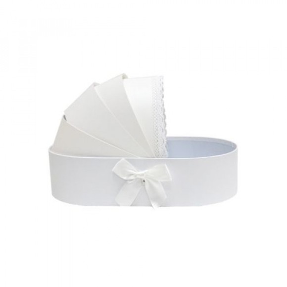 Коробка Коляска Белая L33см W18см H8см