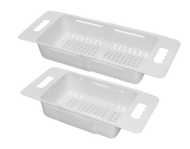 Дуршлаг пластиковый Универсал раздвижной для раковины МИЛИХ от 38см до 48см Арт-02079