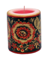 Свеча Интерьерная Хохлома Арома медитация 2253