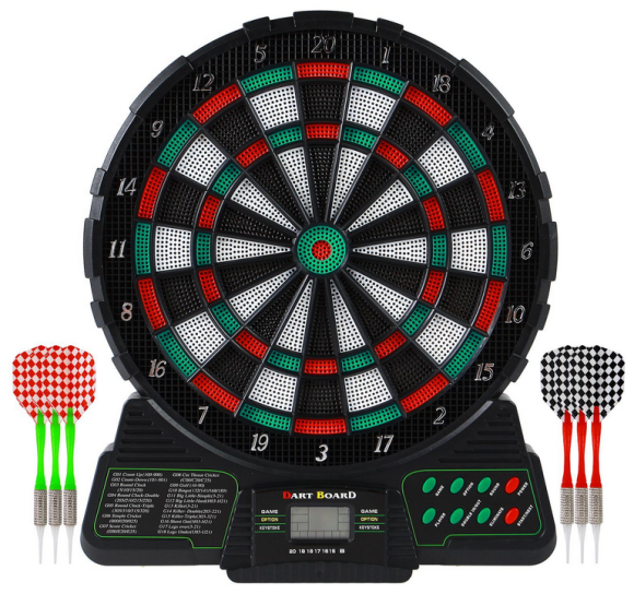 Игра Дартс электронный №-489 6 дротиков Арт-737045