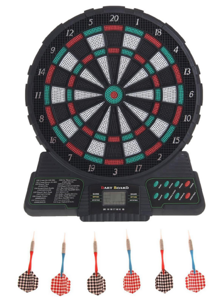 Игра Дартс электронный №-489 6 дротиков Арт-737045